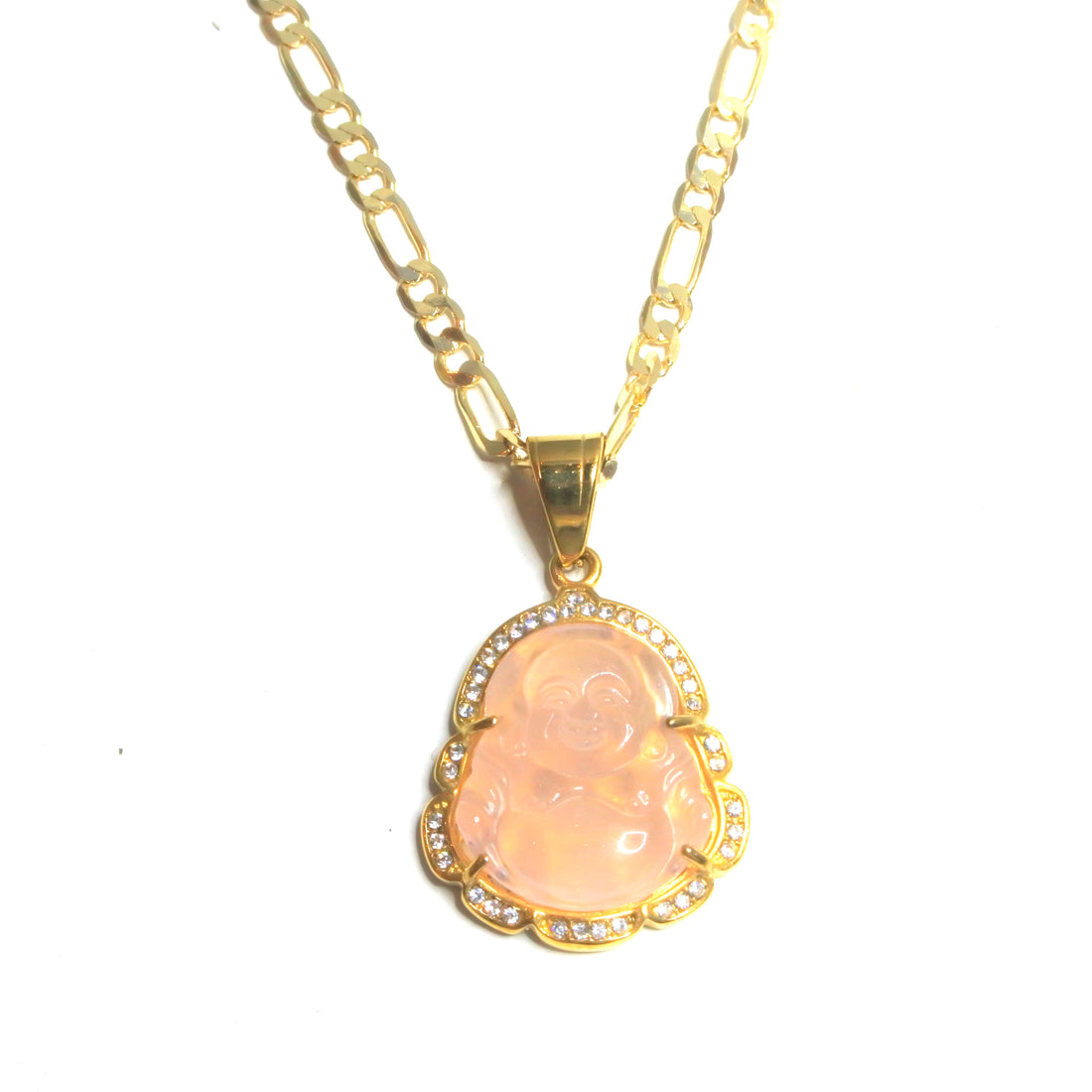 SALMON Buddha necklace