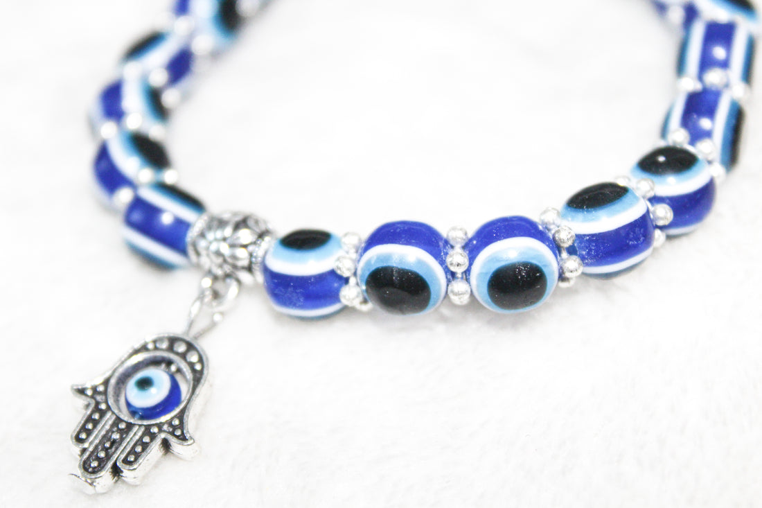 Beaded Evil Eye Bracelet